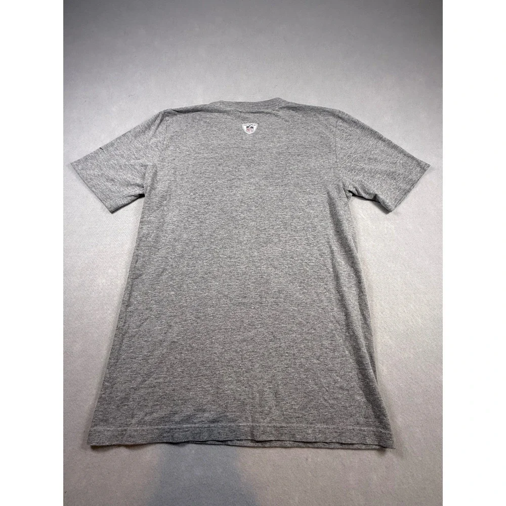 Nike Dallas Cowboys Football T-Shirt Mens Small Gray Heather NFL Graphic Tee